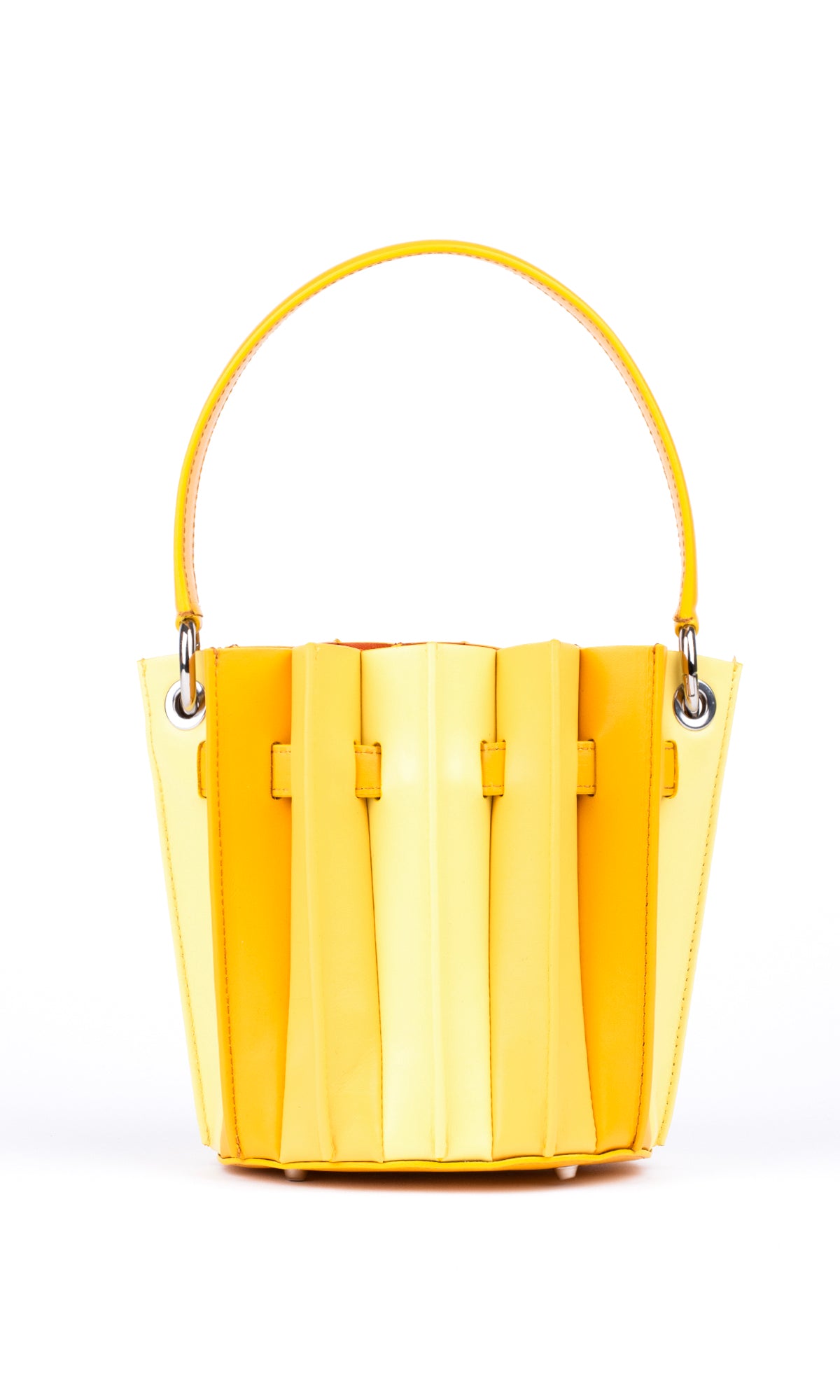 Plissé Bucket Bag – Sun