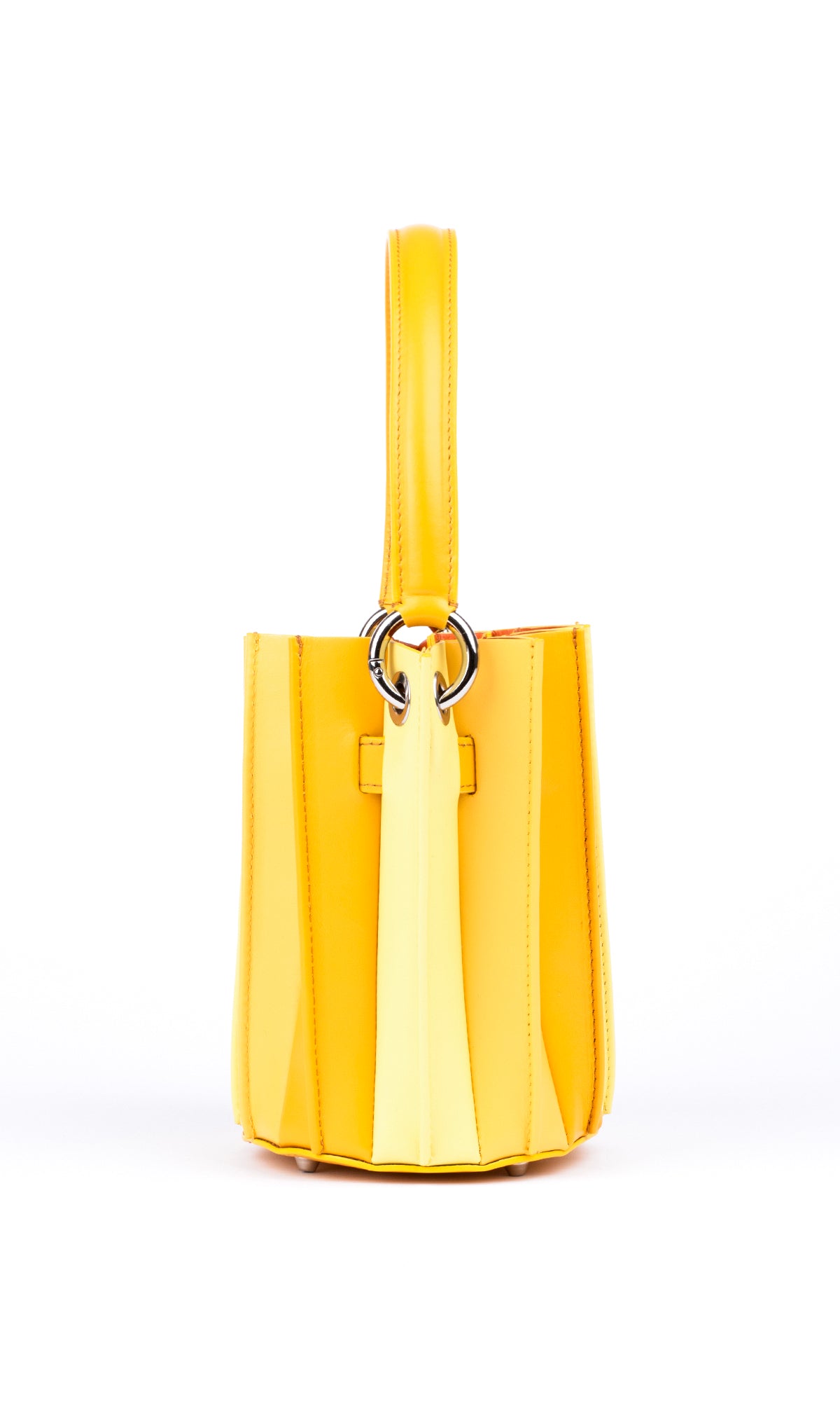Plissé Bucket Bag – Sun