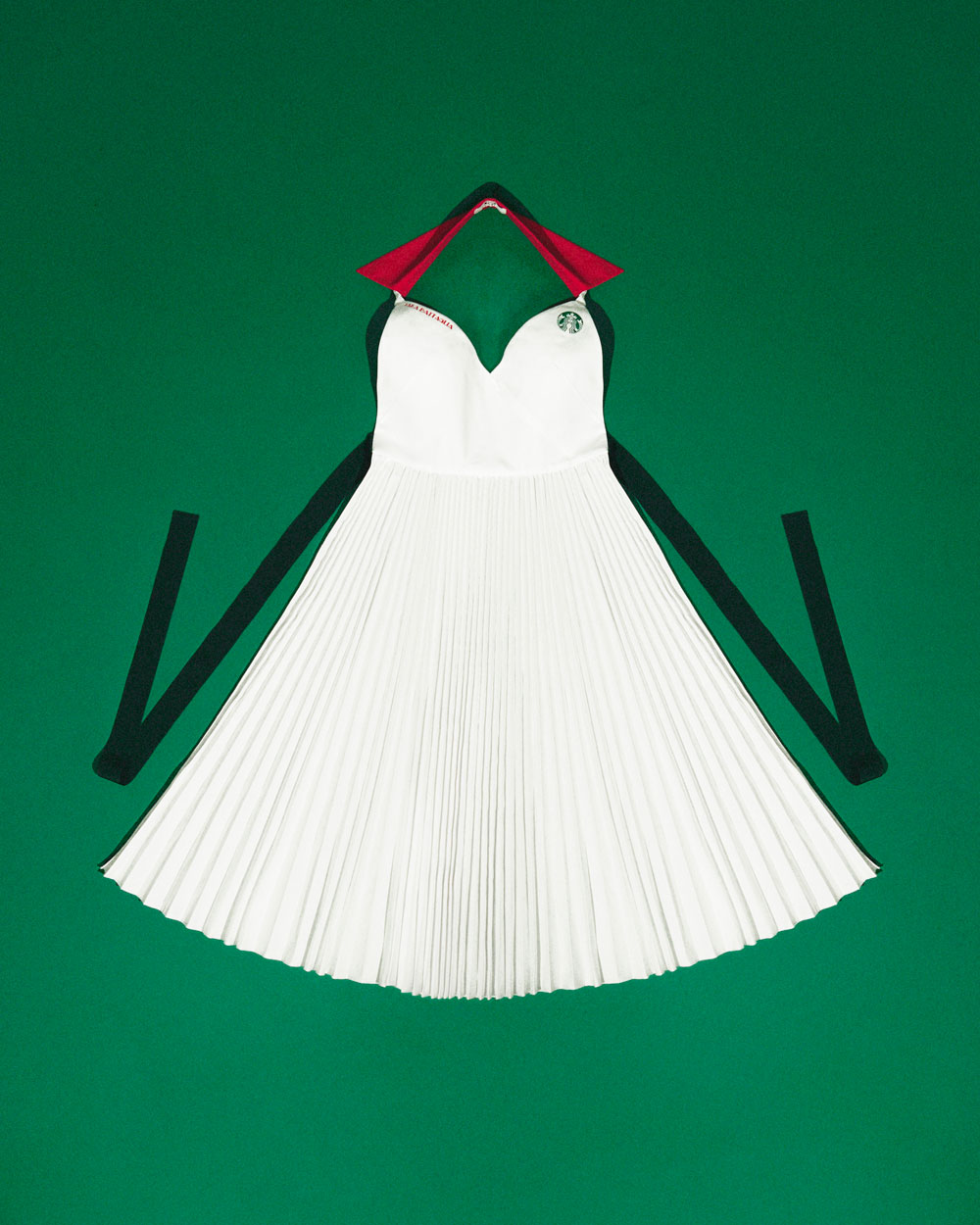 The Plissé Apron – Sara Battaglia x Starbucks