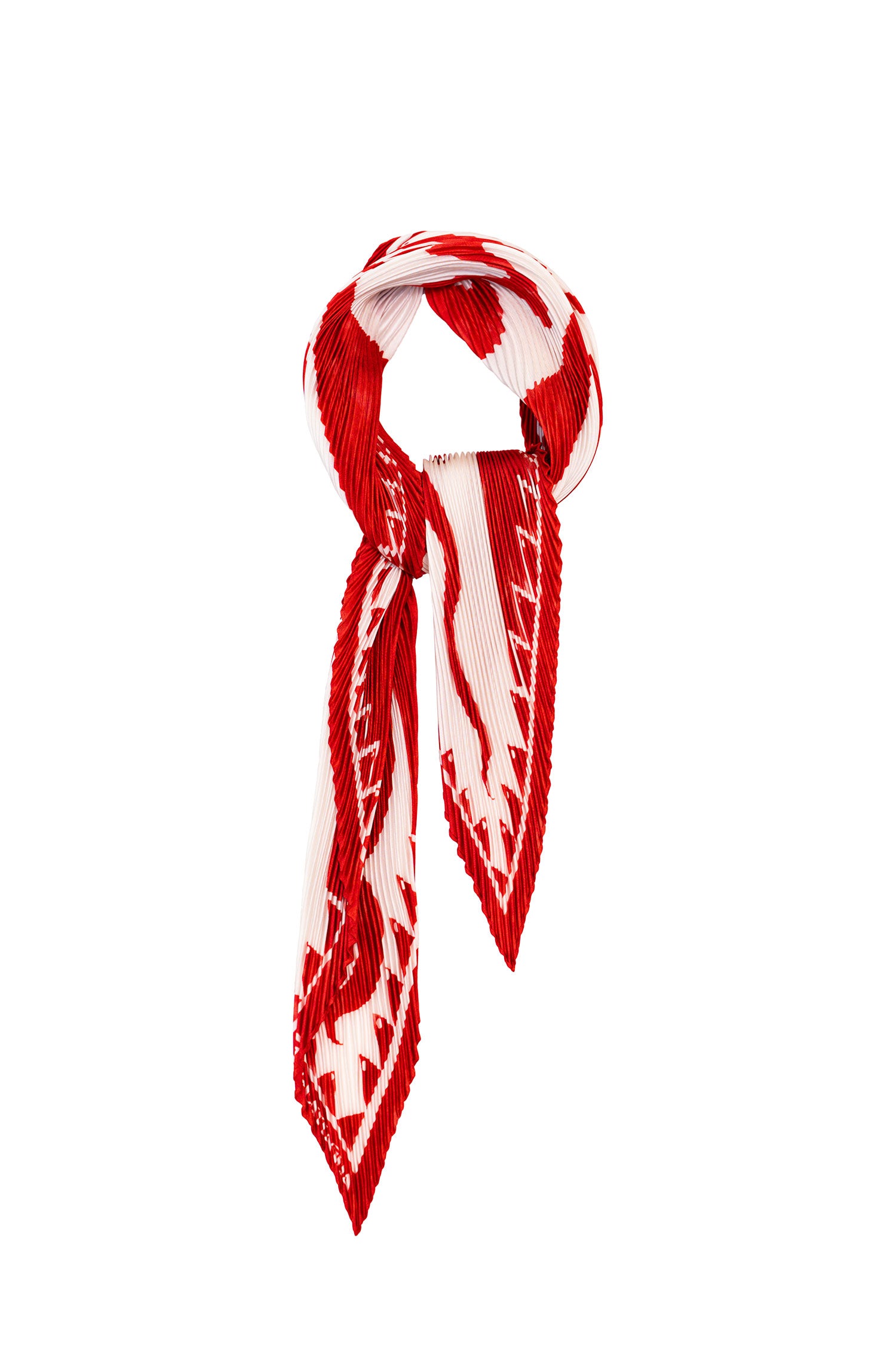 PLISSÉ Silk Foulard