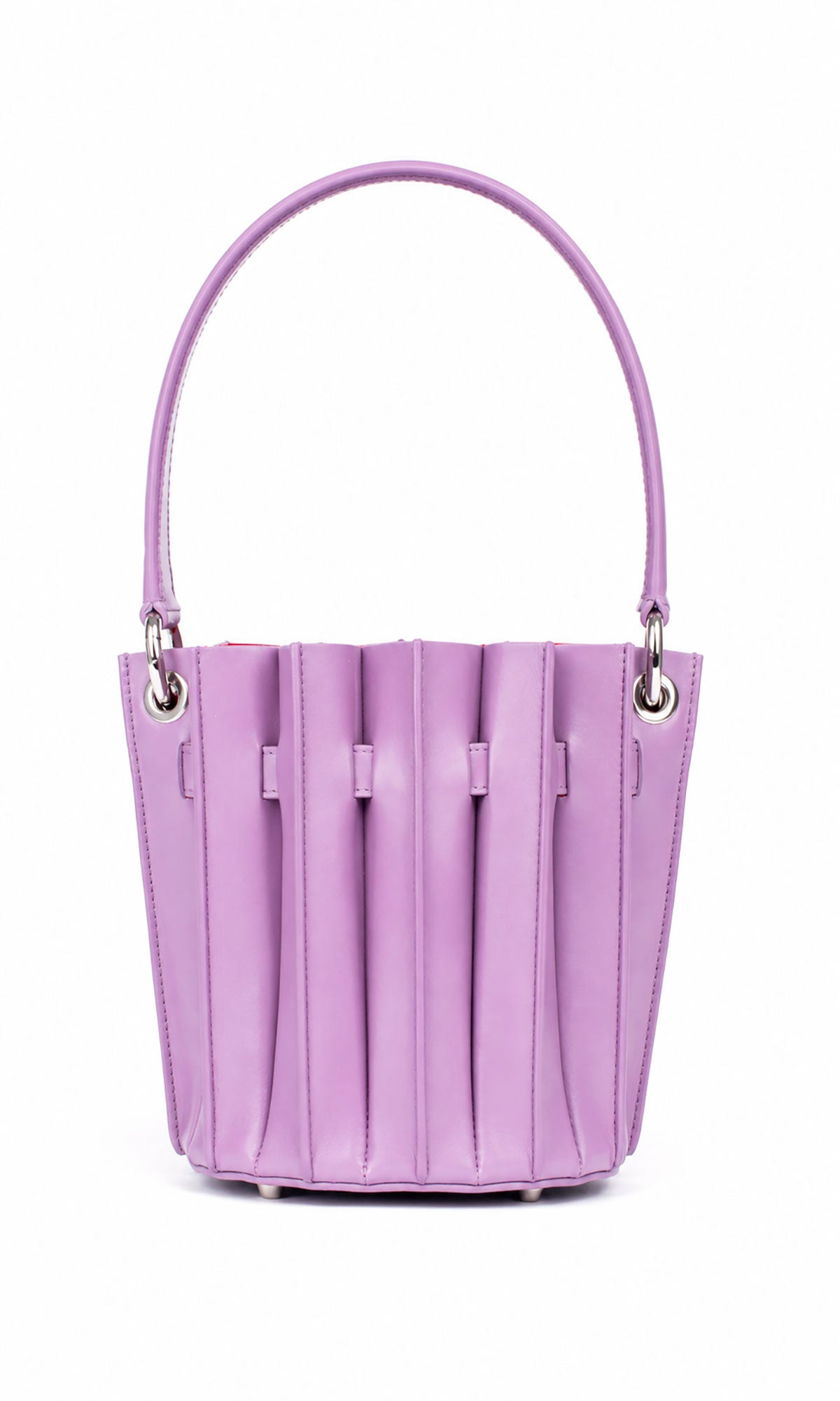 Plissé Bucket Bag – Bloom