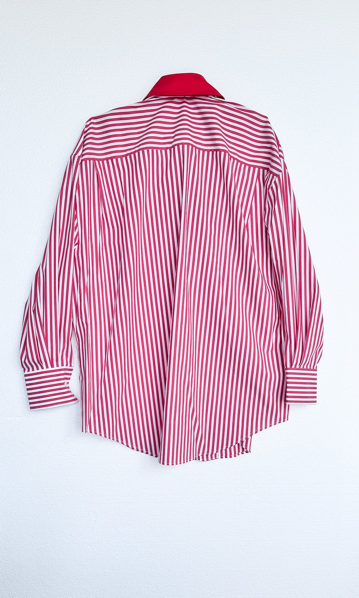 Red Collar Shirt