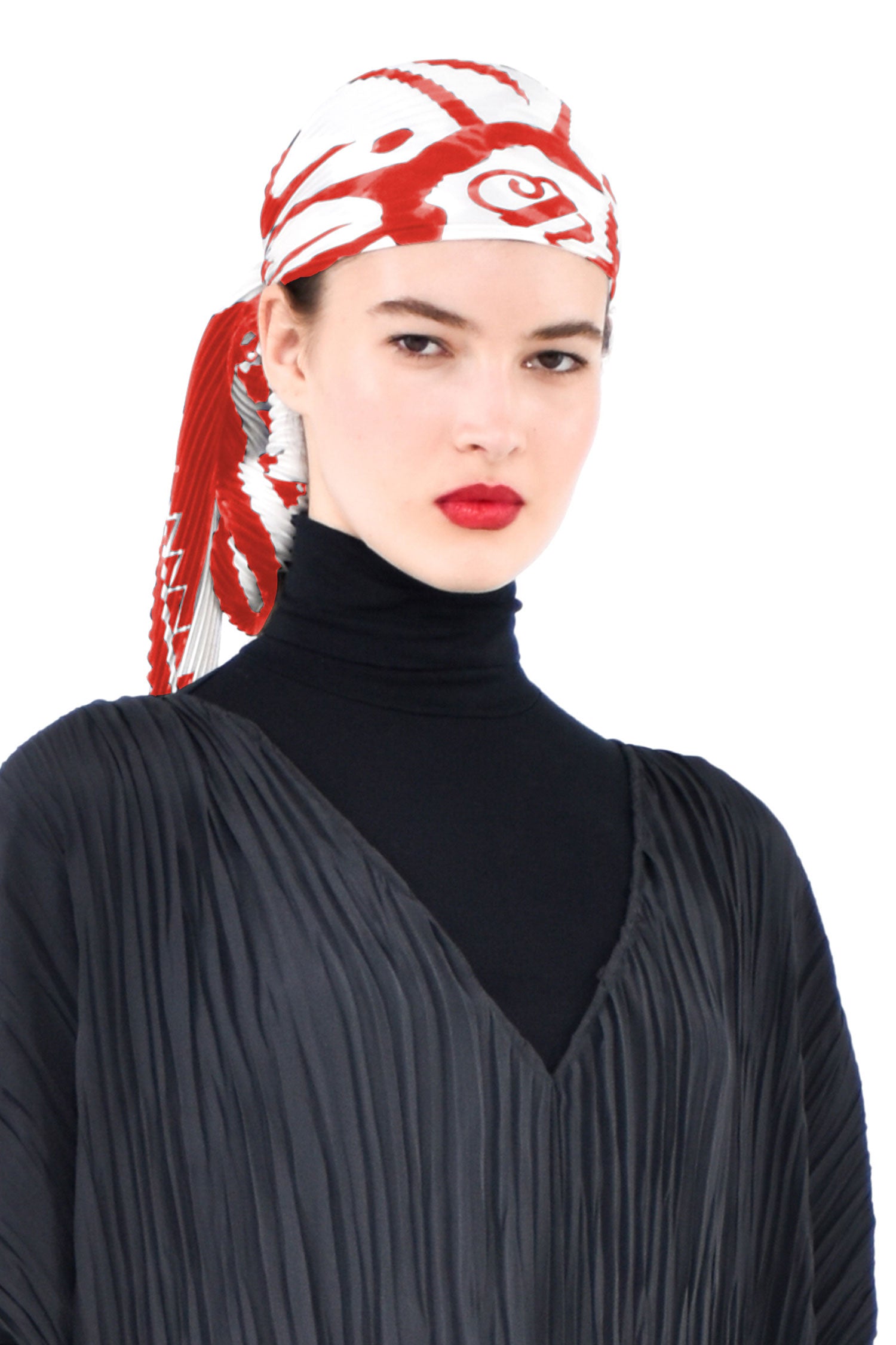 PLISSÉ Silk Foulard