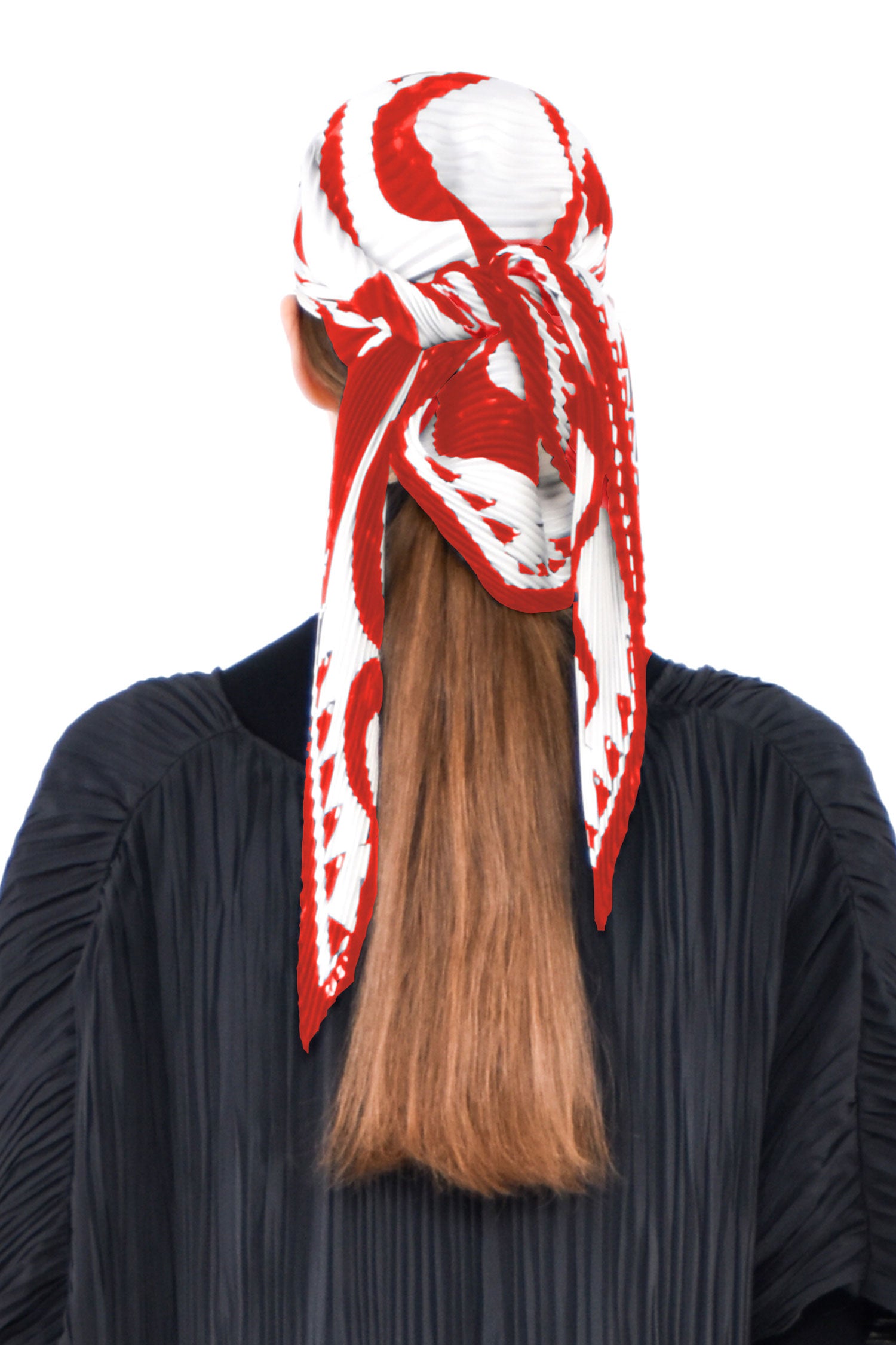 PLISSÉ Silk Foulard