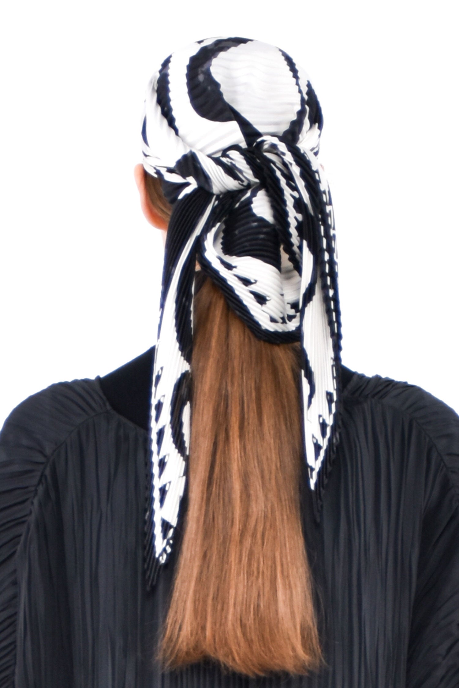 PLISSÉ Silk Foulard